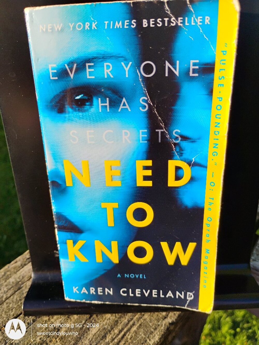 Need To Know - Everyone Has Secrets by Karen Cleveland dated 2019 Ballantine Bks